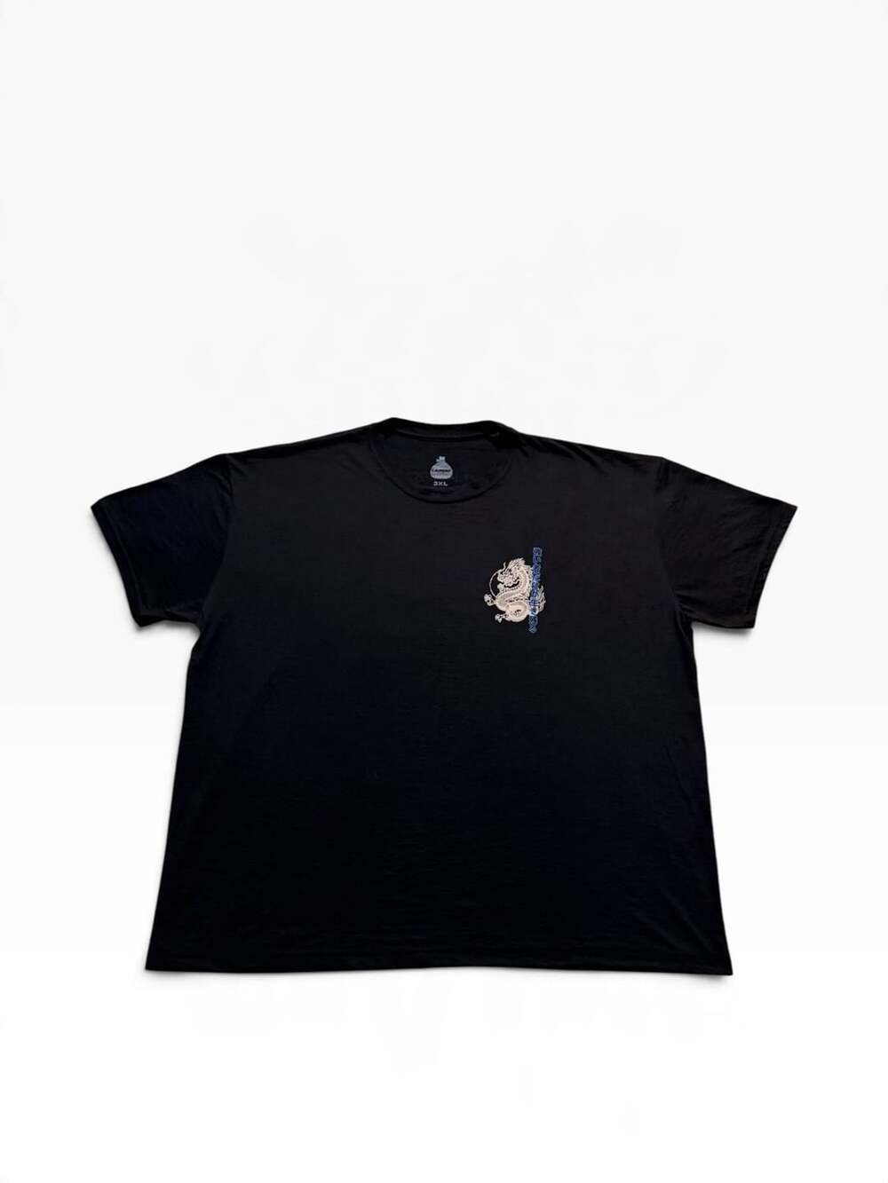 Laundry Room T-Shirt Size 3XL Black Dragon Graphic